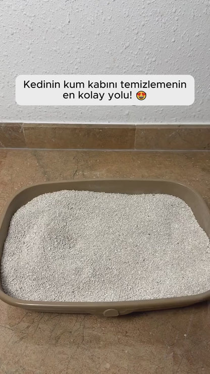 🐈KEDİ KUMU TEMİZLEYİCİ😻